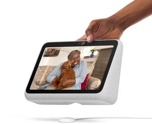 Alt view image 2 of 5 - Meta Portal Go - Portable Smart Video Calling 10 Touch Screen with Battery