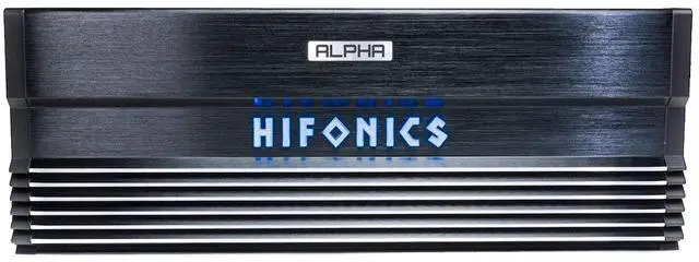 Main image of Hifonics A3000.1D Alpha Compact 3000 Watt 1 Ohm Stable Monoblack Car Audio Amplifier