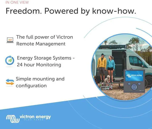 Alt view image 2 of 5 - Victron Energy Color Control GX for System Monitoring and Full System Control