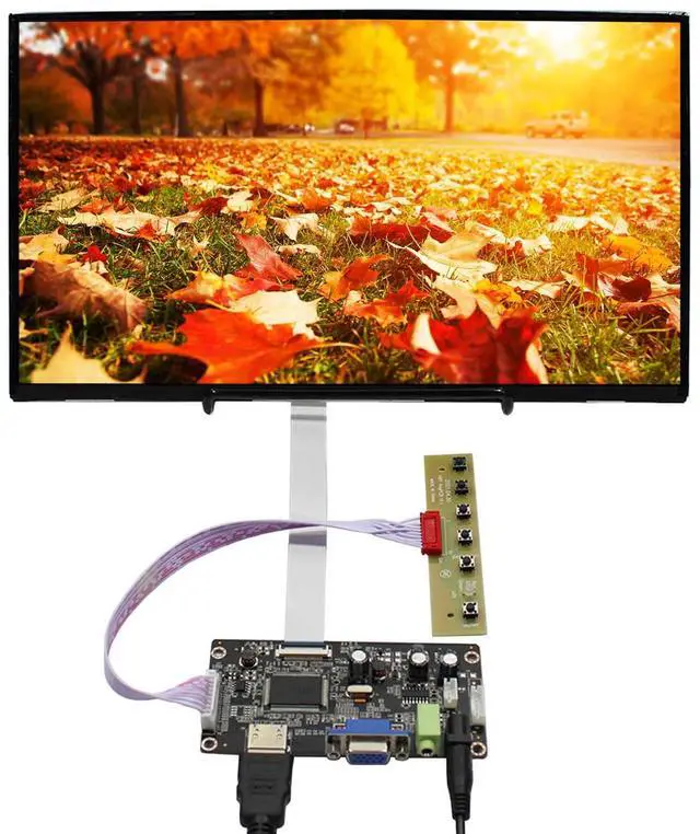 Main image of VSDISPLAY 13.3" 13.3 Inch 1920X1080 IPS LCD Screen VS133GF-B001 with VGA Controller Board Kit