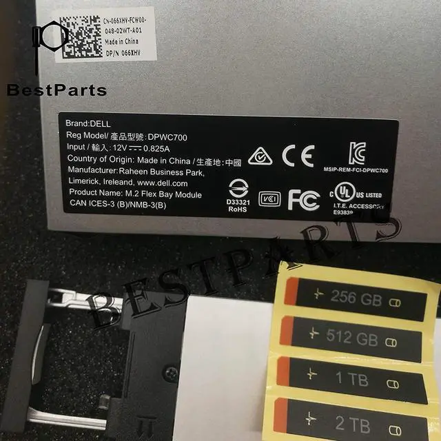 Alt view image 5 of 5 - New M.2 SAS Flex Bay Module Compatible with Dell Precision T5820 T5820XL T7820 T7820XL T7920 T7920XL 5860 7865 7960 66XHV w/Tray Without SSD only for 2280 M.2 NVMe (PCIe Gen3 x4) SSD