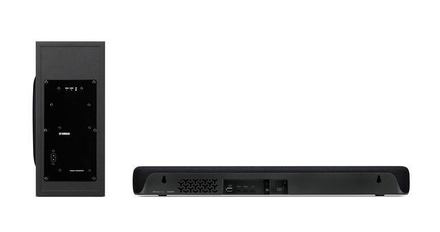 Alt view image 2 of 5 - Yamaha Audio SR-C30A Compact Sound Bar with Wireless Subwoofer and Bluetooth, Black