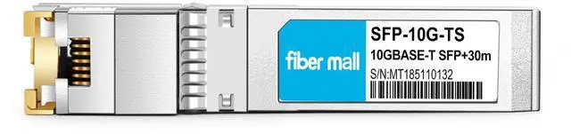 Alt view image 5 of 5 - 10G SFP+ to RJ45 for Intel E10GSFPT 10GBASE-T Mini GBIC SFP+ Copper RJ-45 30m Transceiver Module