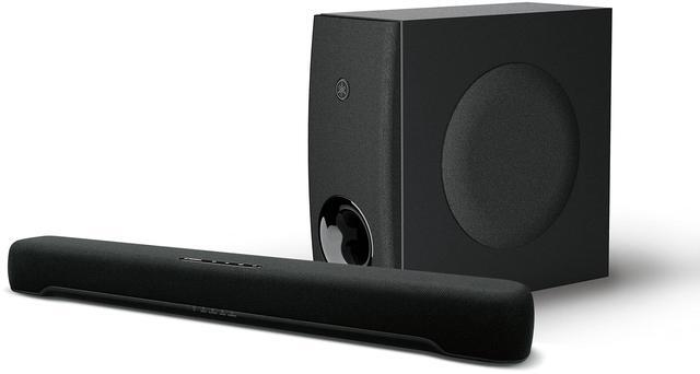 Main image of Yamaha Audio SR-C30A Compact Sound Bar with Wireless Subwoofer and Bluetooth, Black