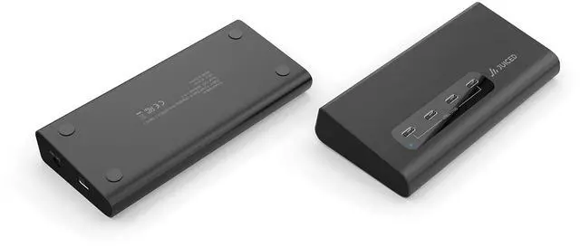 Alt view image 4 of 5 - Juiced Systems VertexHUB High-Speed USB-C & USB-A Hub - 10 Gbps Transfer, USB 3.2 Gen 2, 4X USB-C Ports, 3X USB-A Ports, Fast Charging