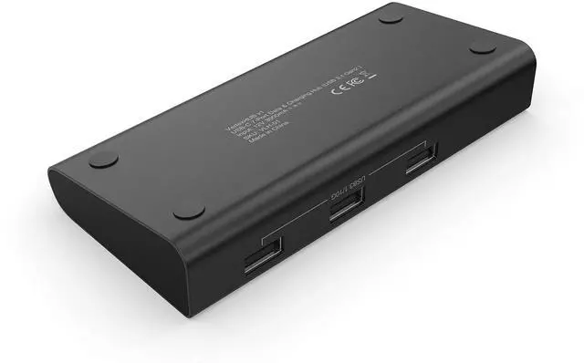 Alt view image 5 of 5 - Juiced Systems VertexHUB High-Speed USB-C & USB-A Hub - 10 Gbps Transfer, USB 3.2 Gen 2, 4X USB-C Ports, 3X USB-A Ports, Fast Charging