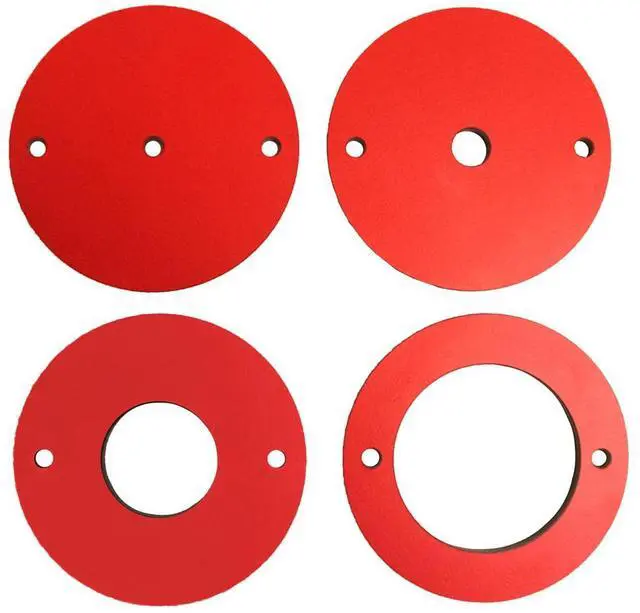 Main image of SawStop RT-PIR 4 Pc Phenolic Insert Ring Set for Router Plates
