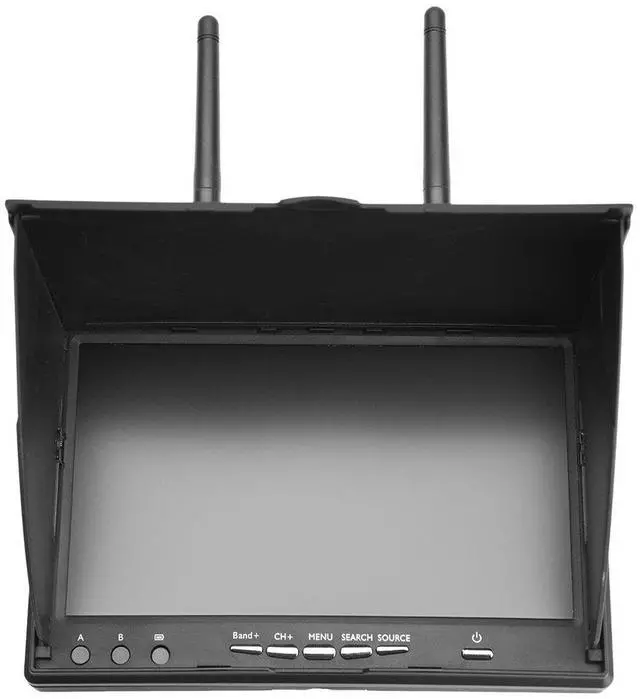 Main image of FPV Monitor 5.8GHz 40Channels 7Inch LCD Screen Monitor/Display Dual Receiver Monitor for FPV Drone Quadcopter Automatic Antenna Switching