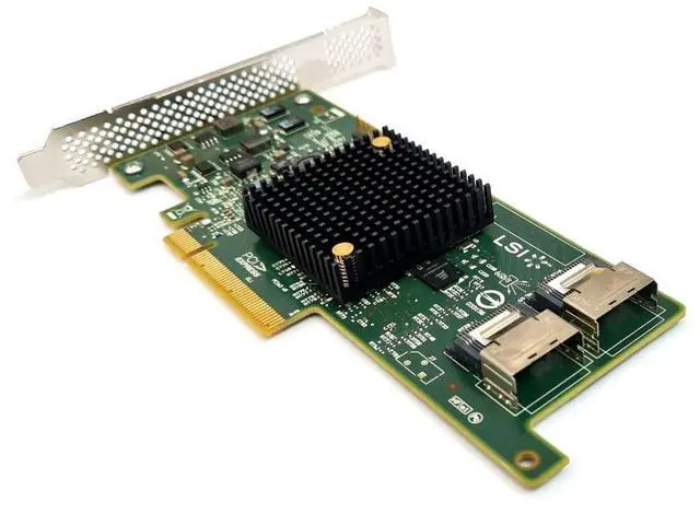 Alt view image 5 of 5 - LSI Logic Controller Card LSI00301 SAS 9207-8i 8Port Internal SAS/SATA 6Gb/s PCI Express Single