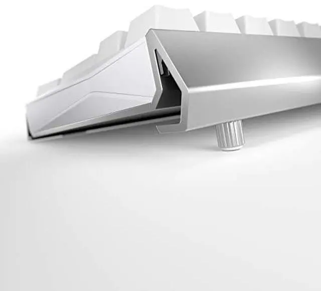 Alt view image 4 of 5 - Cherry MX 3.0 S Wired Mechanical Gaming Keyboard. Aluminum Housing Built for Gamers w/MX Red Silent Switches. RGB Backlit Display Over 16m Colors. from The Makers of MX. Full Size. Pure White.