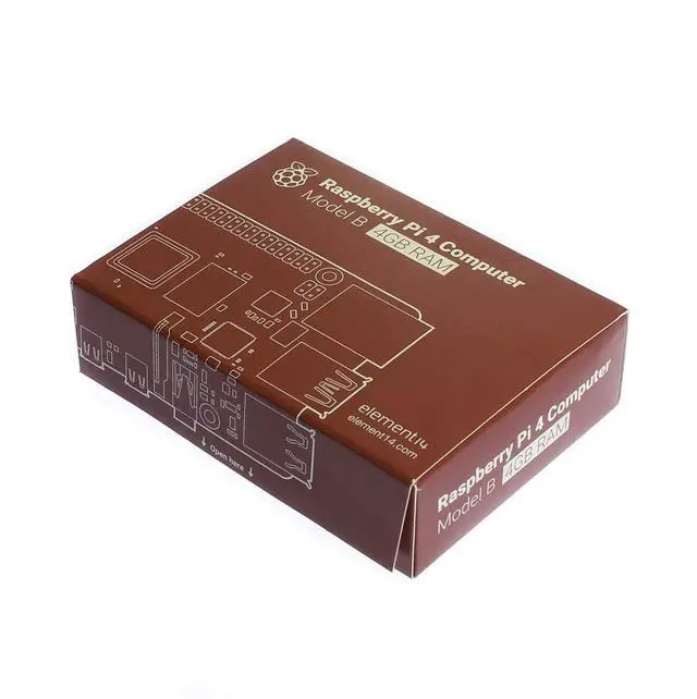 Alt view image 4 of 5 - Raspberry Pi 4 Model B 2019 Quad Core 64 Bit WiFi Bluetooth (4GB)