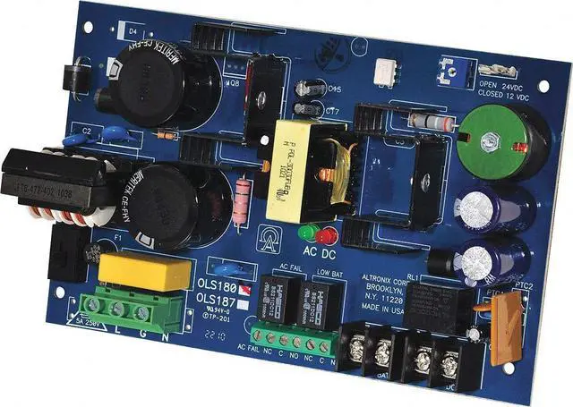 Main image of ALTRONIX OLS180 12/24VDC 6A PWR-SPLY CHRGR-BRD