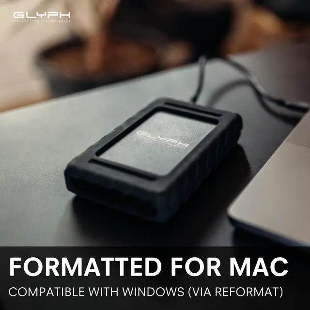 Alt view image 4 of 5 - Glyph Production Technologies Blackbox Plus SSD (1TB)
