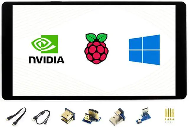 Main image of waveshare 5.5inch HDMI AMOLED Display 1080x1920 Resolution Capacitive Touch Screen with Toughened Glass Cover 6H Hardness for Raspberry Pi 4B/3B+/3B/2B/Zero/Zero W and Jetson Nano,PC,Multi Systems