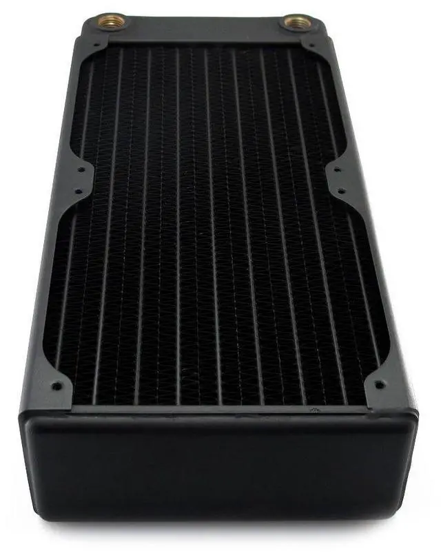 Alt view image 5 of 5 - XSPC RX240 Radiator V3, 120mm x 2, Dual Fan, Black