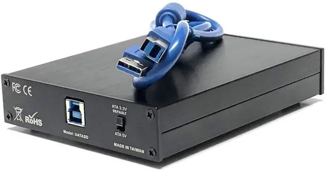 Alt view image 2 of 5 - UATASD DIGIGEAR ATA Flash PCMCIA PC Card & SD/SDHC/SDXC to USB 3.0 Industrial Grade Card Reader
