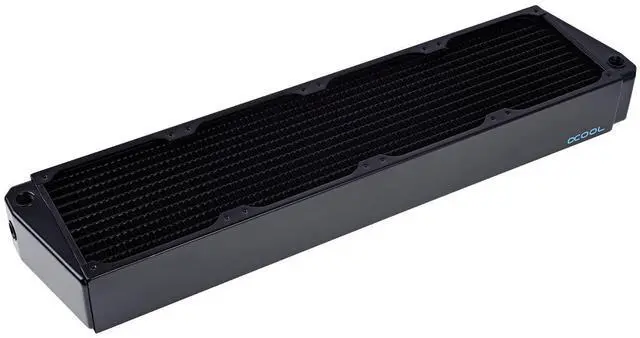 Main image of Alphacool NexXxos UT60 Full Copper X-Flow Radiator, 480mm, Quad Fan, Black