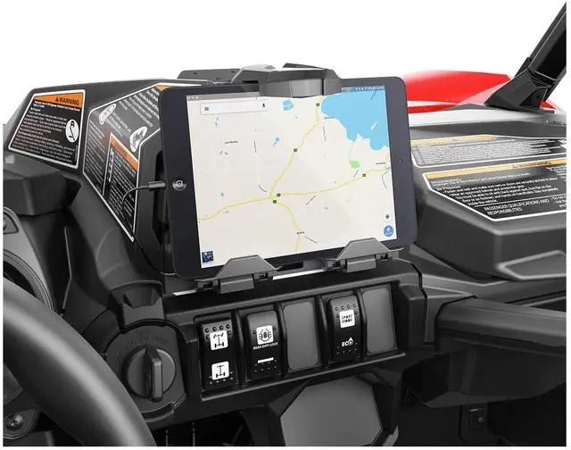 Alt view image 2 of 2 - Can-Am Electronic Tablet Support Kit 715005212 New OEM