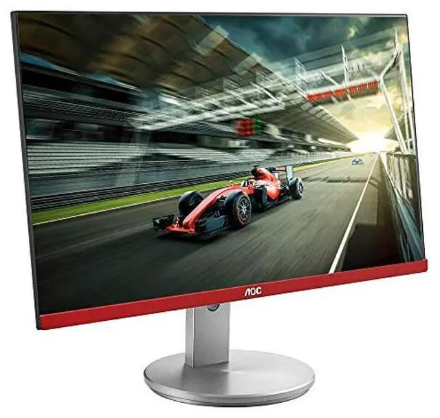 Alt view image 5 of 5 - AOC Limited Edition G2490VXS 24" class Frameless Gaming Monitor with Silver Stand, FHD 1920x1080, 1ms 144Hz, FreeSync Premium, 126% sRGB / 93% DCI-P3, 3Yr Re-Spawned zero dead pixels Black