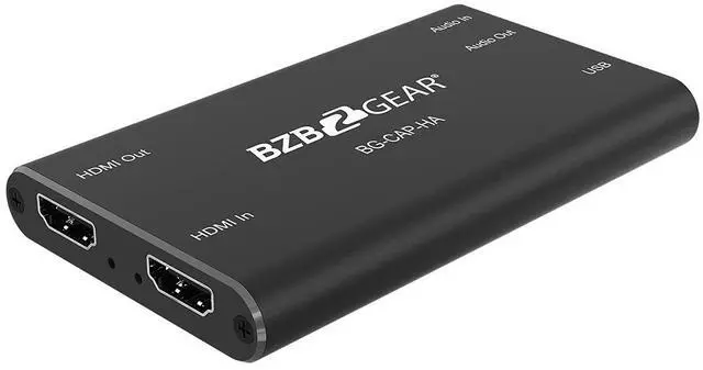 Alt view image 4 of 5 - BZBGEAR USB 3.0 1080P FHD Powered HDMI Capture Card - BG-Cap-HA
