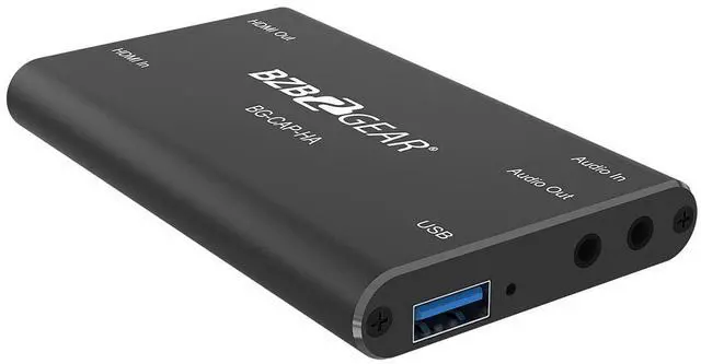 Alt view image 5 of 5 - BZBGEAR USB 3.0 1080P FHD Powered HDMI Capture Card - BG-Cap-HA