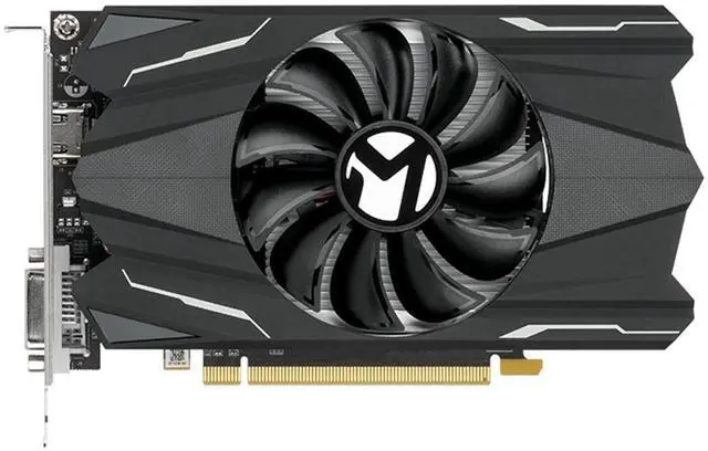 Alt view image 2 of 5 - maxsun GEFORCE GT 1030 4GB GDDR4 Video Graphics Card GPU mini ITX Design, HDMI, DVI-D, Single Fan Cooling System
