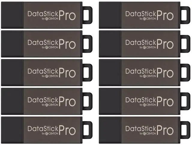 Main image of 4GB DataStick Pro by Centon, 50 Pack, USB 2.0 Flash Drive Memory Stick for Storage and Backup