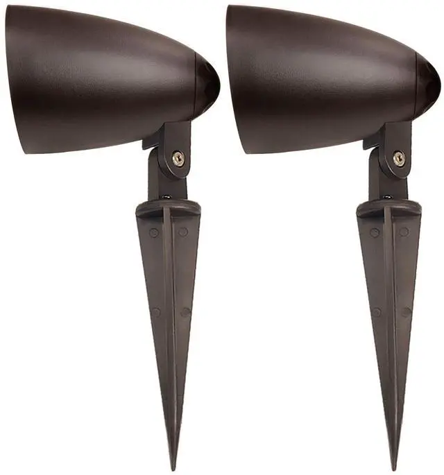 Alt view image 3 of 5 - OSD 2.5" Landscape In Ground/Mountable 30W Speaker, Outdoor Weather Resistant Pair, LS2 Bronze (Pair)