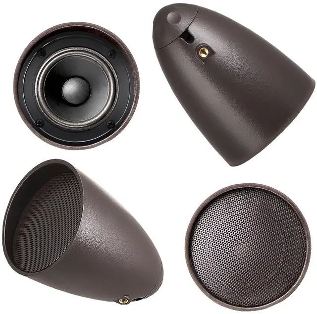 Alt view image 2 of 5 - OSD 2.5" Landscape In Ground/Mountable 30W Speaker, Outdoor Weather Resistant Pair, LS2 Bronze (Pair)