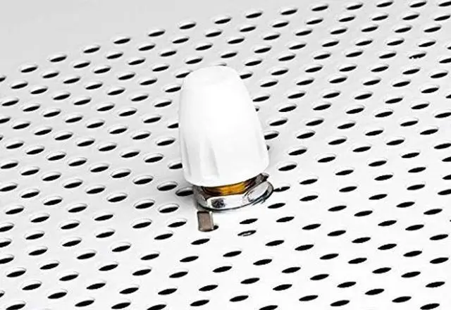 Alt view image 2 of 5 - OSD Audio 8" Commercial 70V Ceiling Speaker w/Front Volume Control Knob Single White C1090