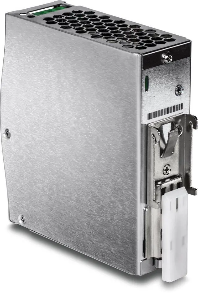 Alt view image 5 of 5 - TRENDnet 120 W Single Output Industrial DIN-Rail Power Supply, Extreme -25 to 70 °C (-13 to 158 °F) Operating Temp, Power Supply 120W, DIN-Rail Mount, Overload Protection, Silver, TI-S12048