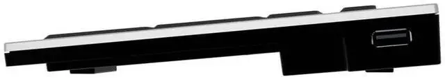 Alt view image 5 of 5 - Logickeyboard XL Print PC slim line white on black keyboard compatible with Windows 2000, XP, Vista, 7/8 -Part: LKBU-LPRNTWB-AJPU-US