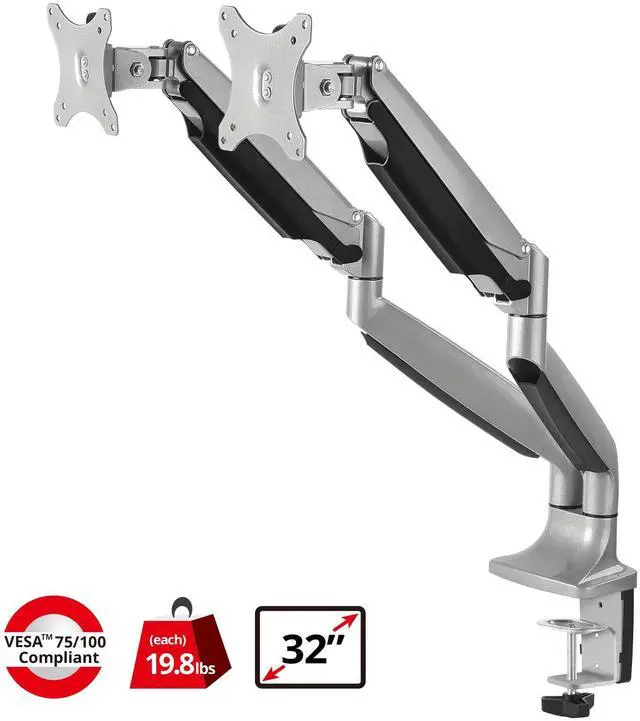 Alt view image 2 of 5 - SIIG Desk Mount for Flat Panel Display