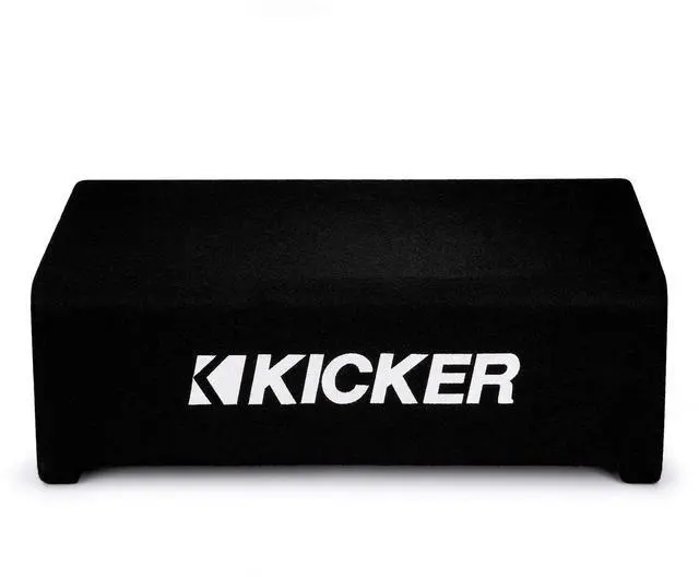 Alt view image 3 of 5 - Kicker 48CDF124 Comp 12" Subwoofer in Down Firing Enclosure, 4-Ohm