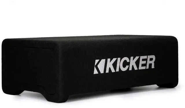Alt view image 5 of 5 - Kicker 48CDF124 Comp 12" Subwoofer in Down Firing Enclosure, 4-Ohm