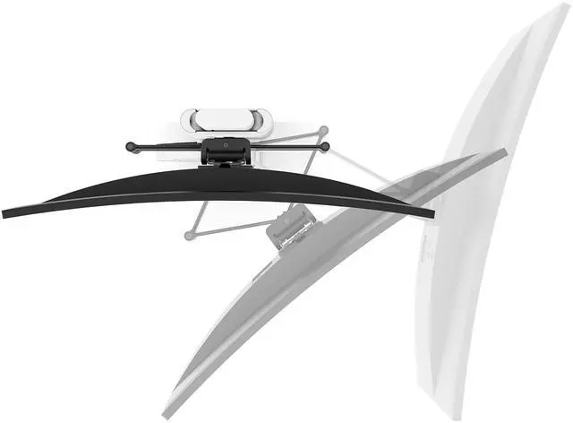 Alt view image 5 of 5 - Ergotron  Trace Single Monitor Arm, VESA Desk Mount  for Monitors Up to 38 Inches, 6.5 to 21.5 lbs  White