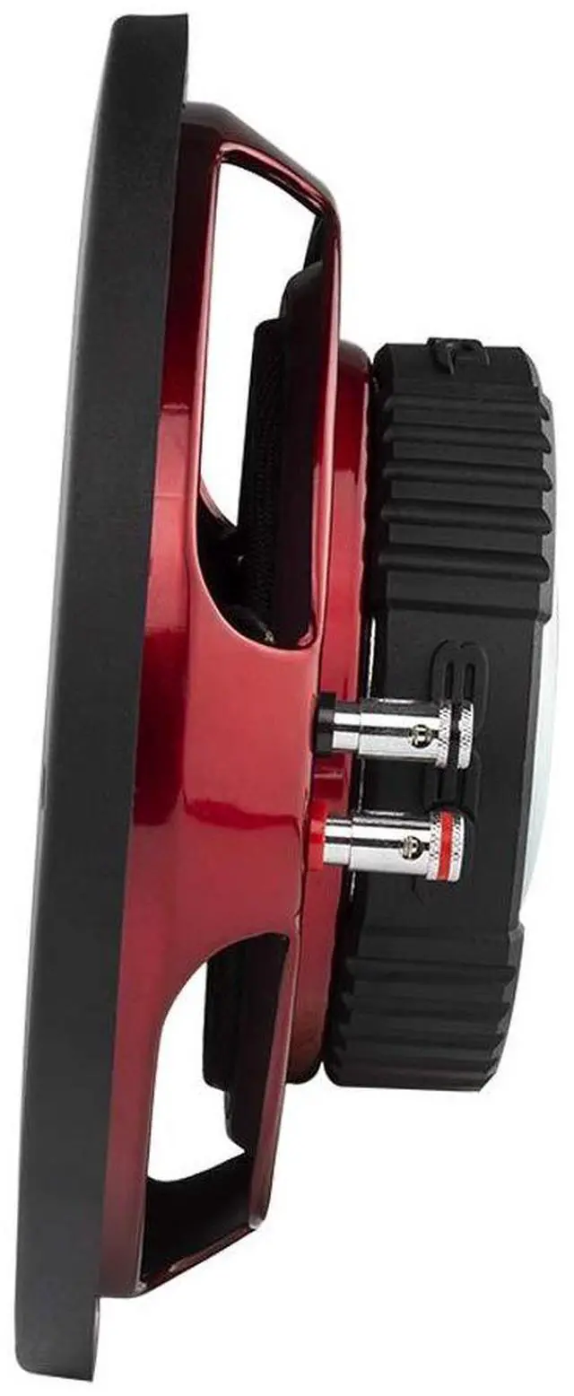 Alt view image 4 of 5 - DS18 SRW10.4D 10" Shallow Car Subwoofer - 400 Watts, Dual Voice Coil, 4+4 Ohms Impedance (1 Speaker)
