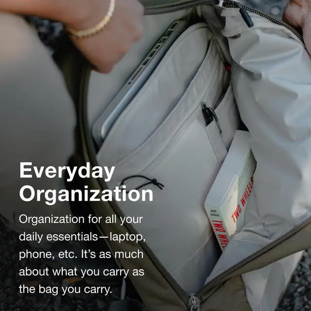 Alt view image 5 of 5 - Osprey Arcane Large Day Commuter Backpack, Stonewash Black