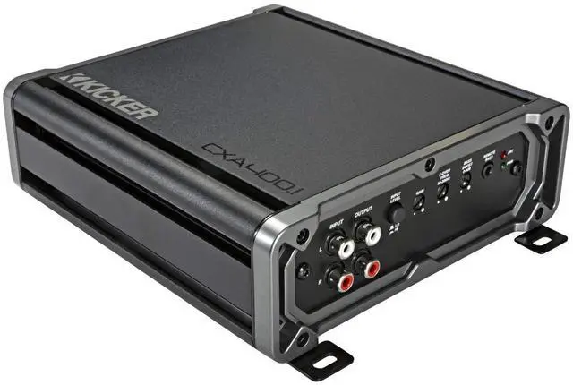 Alt view image 2 of 5 - Kicker 46CXA4001 CXA4001-400-Watt Mono Class D Subwoofer Amp