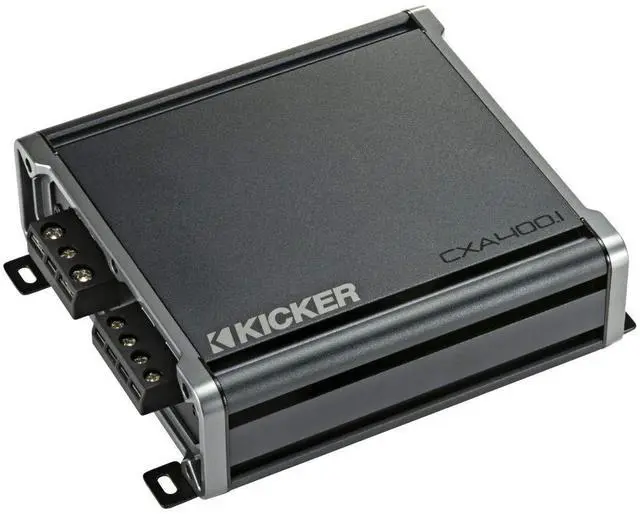 Alt view image 3 of 5 - Kicker 46CXA4001 CXA4001-400-Watt Mono Class D Subwoofer Amp