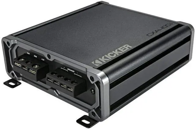 Alt view image 4 of 5 - Kicker 46CXA4001 CXA4001-400-Watt Mono Class D Subwoofer Amp