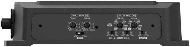 Alt view image 3 of 5 - KENWOOD KAC-M5014 4-Channel Compact Digital Amplifier (600W) for Car, Marine, UTV & Motorsport Vehicles, Solid Corrosion-Resistant Aluminum Chassis, IPX6, IPX7 & IP6X Certified and Vibration-Proof