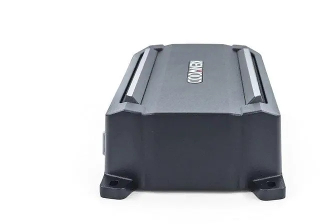 Alt view image 4 of 5 - KENWOOD KAC-M5014 4-Channel Compact Digital Amplifier (600W) for Car, Marine, UTV & Motorsport Vehicles, Solid Corrosion-Resistant Aluminum Chassis, IPX6, IPX7 & IP6X Certified and Vibration-Proof
