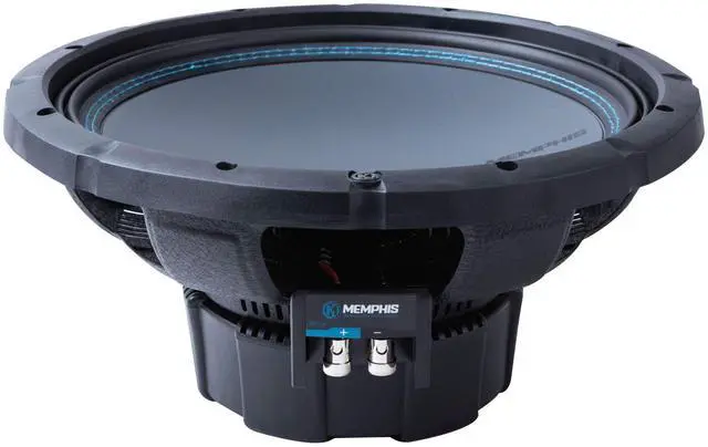 Alt view image 4 of 5 - Memphis Audio MB1224 12" MSeries MB Subwoofer with Selectable Impedance, 2 Or 4 Ohms - 500 wRMS