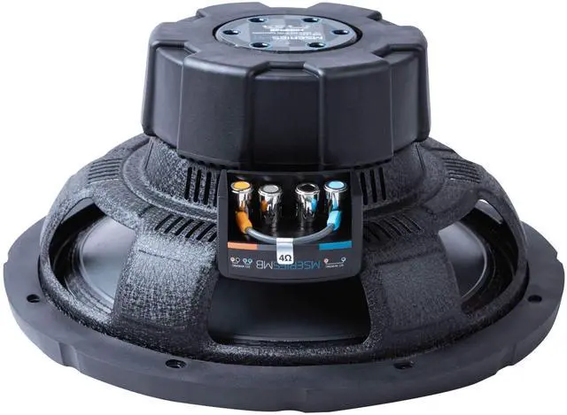 Alt view image 5 of 5 - Memphis Audio MB1224 12" MSeries MB Subwoofer with Selectable Impedance, 2 Or 4 Ohms - 500 wRMS