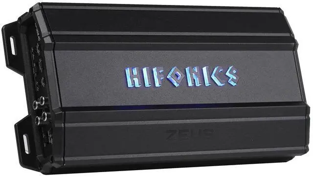 Main image of Hifonics Zeus Delta 1,350 Watt Compact 4 Channel Nickel Plated Mobile Car Audio Amplifier with Auto Turn On Feature, ZD-1350.4D, Black