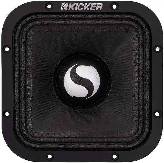 Alt view image 2 of 5 - Kicker 49ST7MR4 7" Street Series Square Mid-Bass, Pair, 4ohm