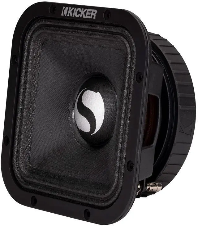 Alt view image 5 of 5 - Kicker 49ST7MR4 7" Street Series Square Mid-Bass, Pair, 4ohm