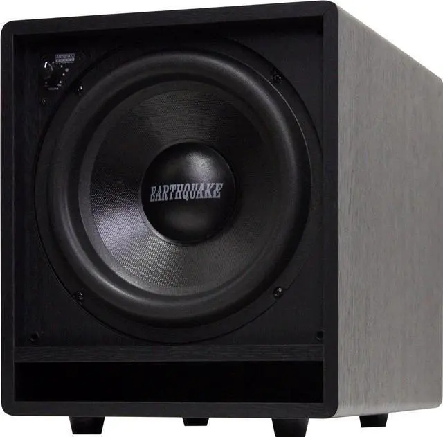 Alt view image 2 of 3 - Earthquake Sound FF10 10-Inch Front Firing Subwoofer, Black