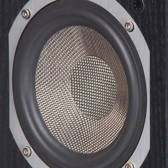 Alt view image 4 of 5 - KLH Beacon Dipole Surround Speaker, Black Oak, Pair